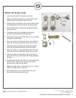 Предварительный просмотр 3 страницы Signature Hardware VICTORIAN Installation Instructions