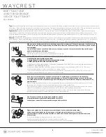 Preview for 4 page of Signature Hardware WAYCREST 483613 Manual