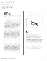 Preview for 19 page of Signature Hardware WAYCREST 483613 Manual