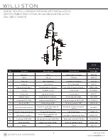 Предварительный просмотр 4 страницы Signature Hardware WILLISTON 948537 Manual