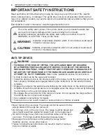 Preview for 4 page of Signature Kitchen Suite SKSDR360GS Owner'S Manual