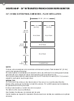 Preview for 12 page of Signature Kitchen Suite SKSFD3604P Installation Manual