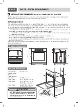 Предварительный просмотр 4 страницы Signature Kitchen Suite UPWD3034ST Installation Manual