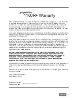 Preview for 76 page of Signature 1100R+ User Manual