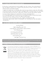 Предварительный просмотр 22 страницы Signature SFMC6X Instructions For Use Manual