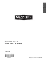 Signature UPSE3024ST Installation Manual preview