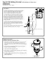 Signet 4150 Operating Instructions предпросмотр