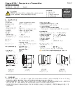 Signet 8350-1 Manual предпросмотр