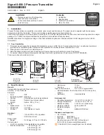 Signet 8450-3 Quick Start Manual preview