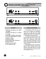 Signet PDA200 Operation & Instruction Manual предпросмотр