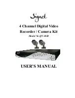 Предварительный просмотр 1 страницы Signet QV-3020 User Manual