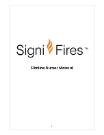 Preview for 1 page of Signi Fires BF023 Manual