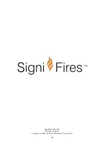 Предварительный просмотр 20 страницы Signi Fires Element 120 User Manual