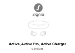 Preview for 1 page of signia Active User Manual