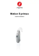 Preview for 16 page of signia Motion S primax User Manual