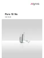 signia Pure 10 Nx User Manual preview