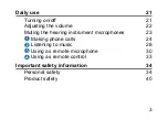 Preview for 4 page of signia StreamLine Mic User Manual