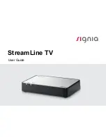 signia StreamLine TV User Manual preview