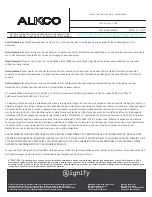 Preview for 5 page of SIGNIFY ALKCO UWL120-UNV-1 Safety And Installation Instructions Manual