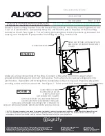 Preview for 8 page of SIGNIFY ALKCO UWL120-UNV-1 Safety And Installation Instructions Manual