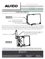 Preview for 10 page of SIGNIFY ALKCO UWL120-UNV-1 Safety And Installation Instructions Manual