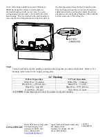 Preview for 3 page of SIGNIFY CHLORIDE Fusion F1WIC Manual