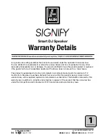 Preview for 4 page of SIGNIFY EA0944 Instruction Manual