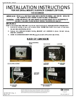 SIGNIFY GARDCO 161 SCONCE Installation Instructions preview