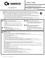 Preview for 1 page of SIGNIFY Gardco CSFM Quick Start Manual