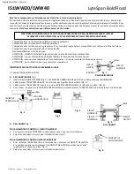 Preview for 3 page of SIGNIFY Lightolier LyteSpan BoldFlood Quick Manual