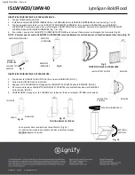 Preview for 4 page of SIGNIFY Lightolier LyteSpan BoldFlood Quick Manual