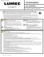 SIGNIFY Lumec TULS Instruction Sheet preview