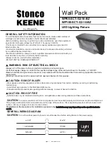 SIGNIFY Stonco Keene DualSelect WP60-SCT-G2-10-BZ Quick Start Manual preview