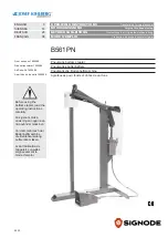 Signode 120556 Operating Instructions Manual предпросмотр