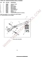 Предварительный просмотр 23 страницы Signode 306930 Operation, Parts And Safety Manual