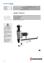 Preview for 1 page of Signode 36342 Operating Instructions Manual