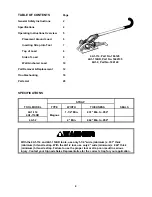 Предварительный просмотр 4 страницы Signode 4A1-114 Operation, Parts And Safety Manual