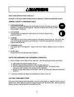 Preview for 2 page of Signode 513684 Operation, Parts And Safety Manual