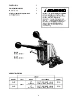 Предварительный просмотр 4 страницы Signode AL-12/38 Operation, Parts And Safety Manual