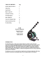 Предварительный просмотр 3 страницы Signode DF-2D Operation, Parts And Safety Manual