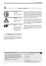 Preview for 3 page of Signode Josef Kihlberg 125108 Operating Instructions Manual