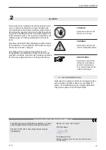 Preview for 15 page of Signode Josef Kihlberg 125108 Operating Instructions Manual