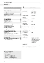 Preview for 26 page of Signode Josef Kihlberg 125108 Operating Instructions Manual