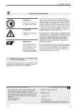 Preview for 39 page of Signode Josef Kihlberg 125108 Operating Instructions Manual