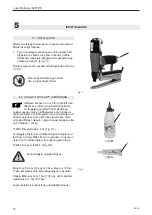 Preview for 16 page of Signode Josef Kihlberg JK20-779 Operating Instructions Manual