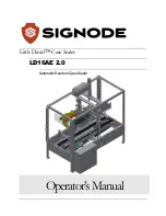 Signode Little David LD16AE 2.0 Operator'S Manual preview