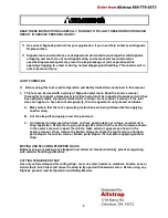 Preview for 3 page of Signode PN2-114 Operation, Parts And Safety Manual