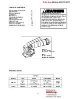 Preview for 4 page of Signode PN2-114 Operation, Parts And Safety Manual