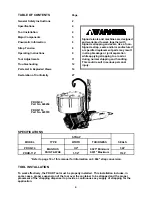 Предварительный просмотр 4 страницы Signode PRHR-114 Operation, Parts And Safety Manual