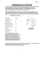 Предварительный просмотр 2 страницы Signode TABLE-TYER Operation, Parts And Safety Manual